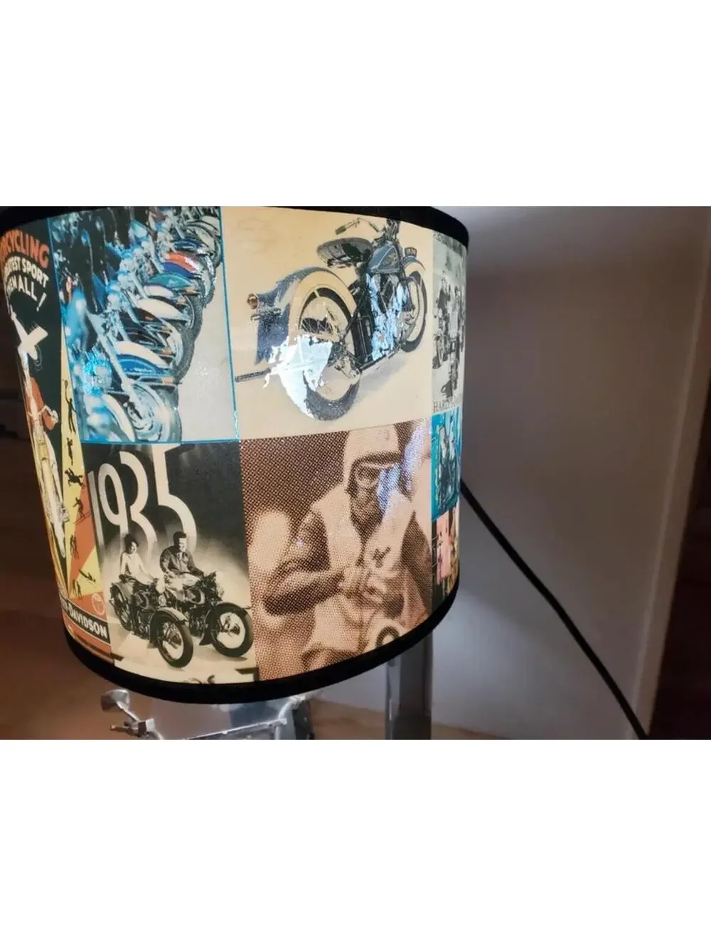 Harley Davidson Motorcycle Lamp